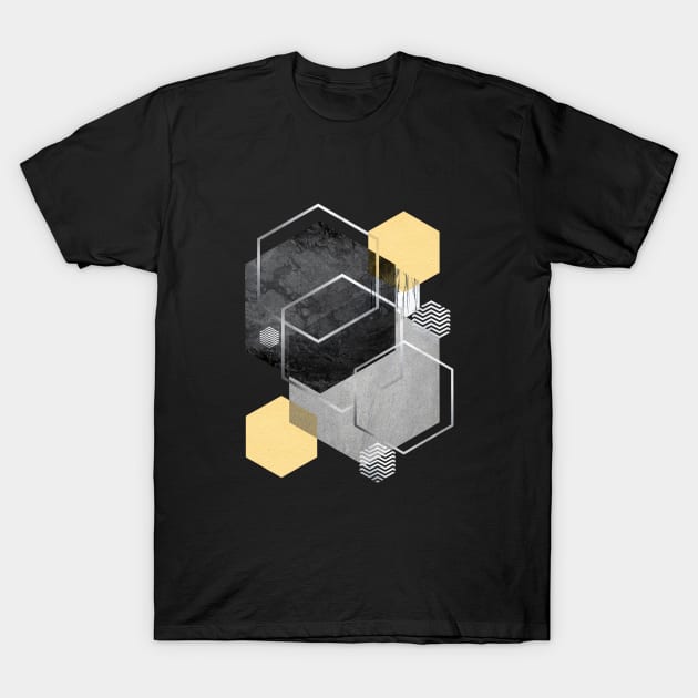 Geometric Luxe T-Shirt by UrbanEpiphany